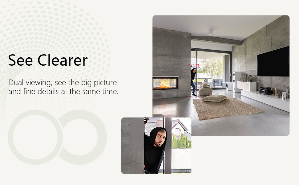 dual lens ring blink google nest eufy tapo YI KASA AUSO REOLINK camera 