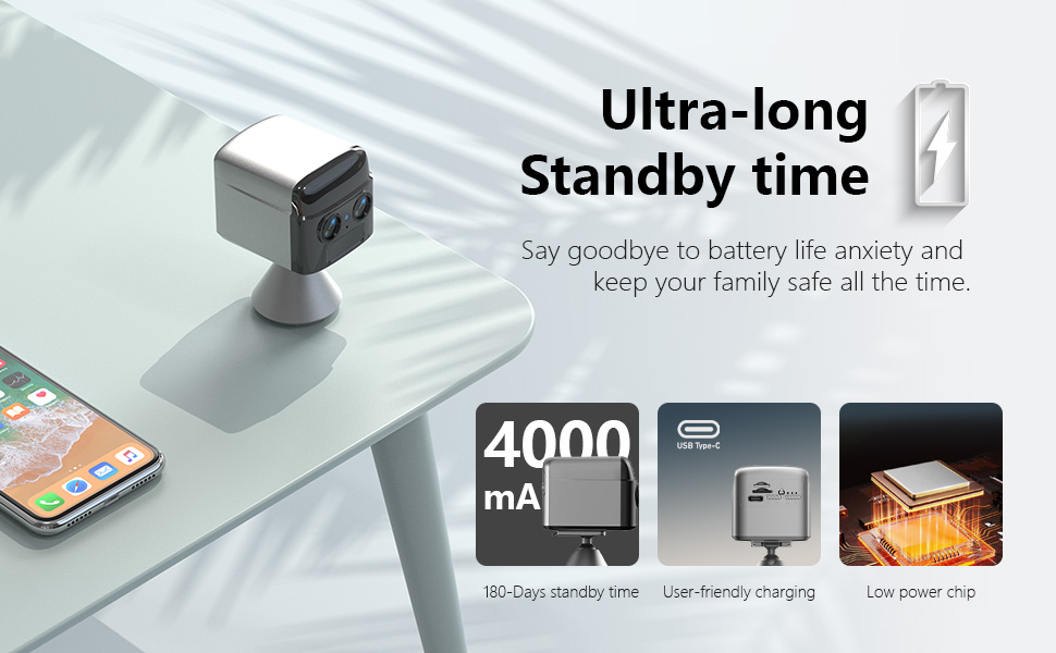 PIR Camera low power inside battery operated security cameras room 