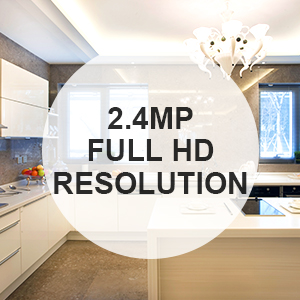 2.4mp resolution cctv camera