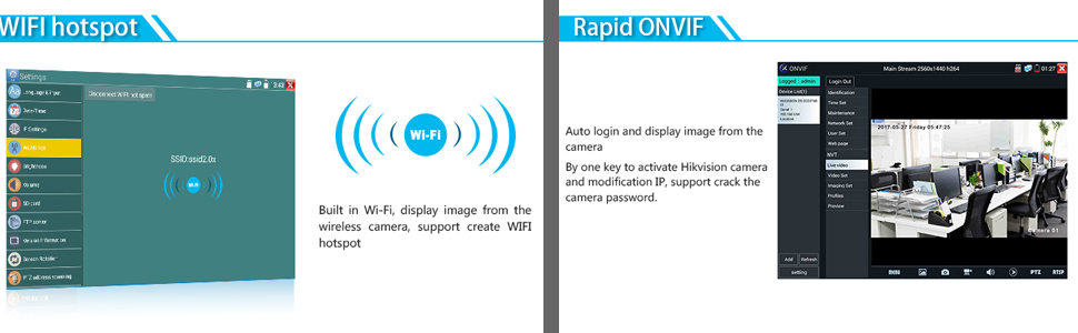 cctv tester for wifi wireless camera