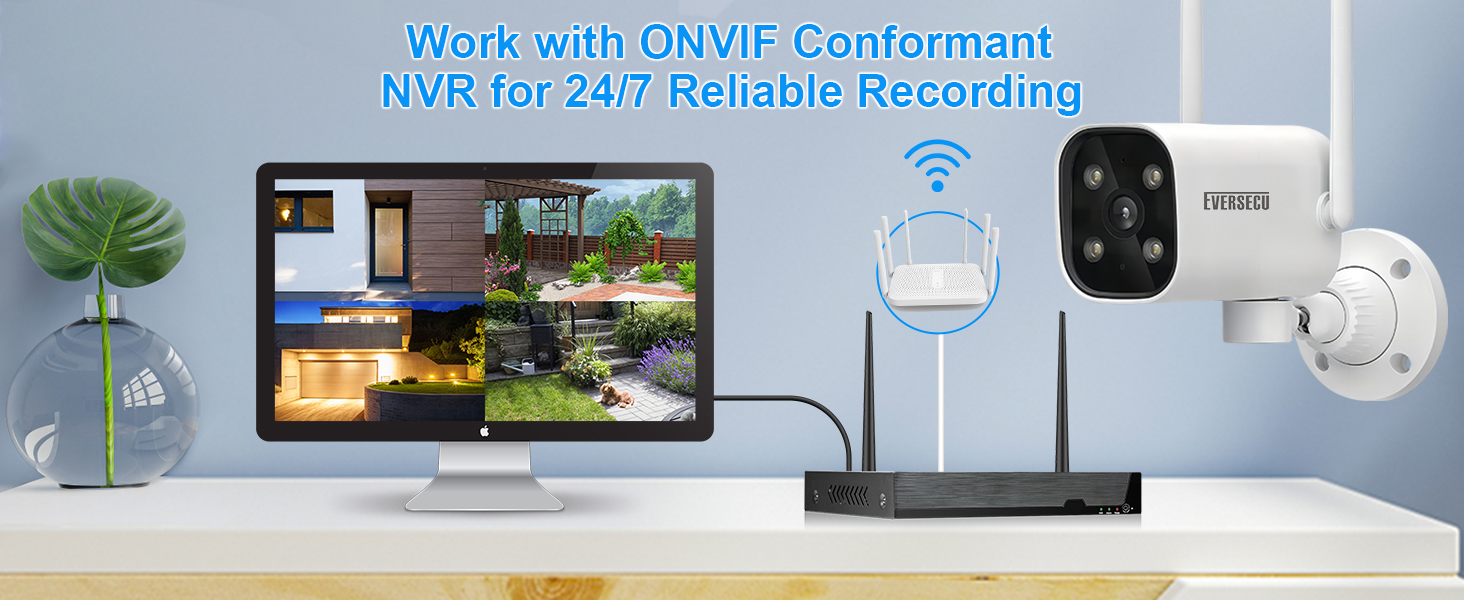 2K WiFi PTZ Bullet Camera, Outdoor/Indoor, Pan/tilt, 2-Way Audio, Night Vision